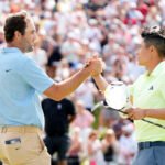 Collin Morikawa backs Scottie Scheffler after hilarious trophy mix up at PGA Championship