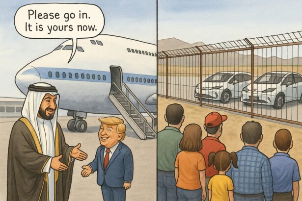 Contradictions Can Be Revealing: A Current Example