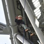 Cooper, 9, conquers heights challenge