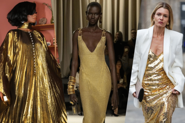 Gold Dress Is Indeed The Price This Spring Season