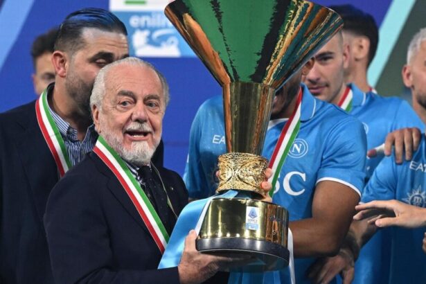 Could Antonio Conte leave Napoli after one season? Aurelio De Laurentiis weighs in during Serie A celebration