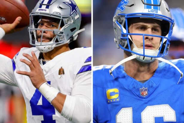 Cowboys vs. Commanders; Lions vs. Vikings