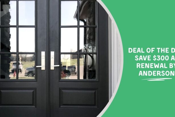 Deal of the Day: Save 0 at Renewal by Anderson