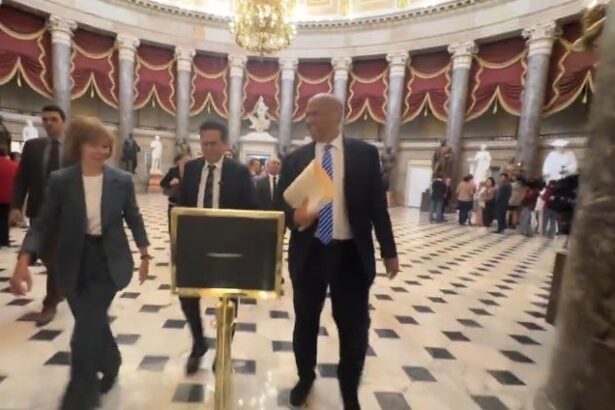 Democratic Senators Crash House To Protest Medicaid Cuts