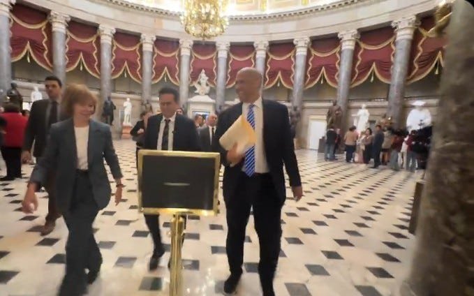 Democratic Senators Crash House To Protest Medicaid Cuts