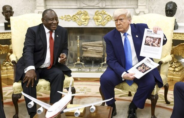 Donald Trump attacks South Africa’s Ramaphosa over targeting of white farmers