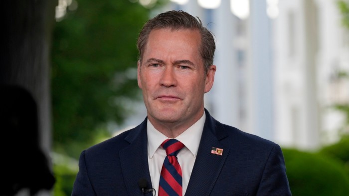Donald Trump sacks national security adviser Mike Waltz