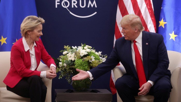EU-US trade talks to go ahead despite court blow to Donald Trump’s tariffs