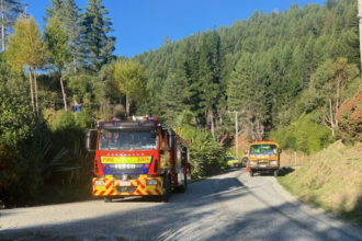 Eight crews fight Queenstown house blaze