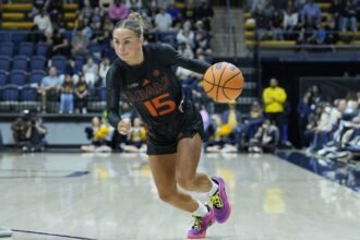 Ex-Miami guard Hanna Cavinder shows her followers how to “slay” quad day in latest IG video