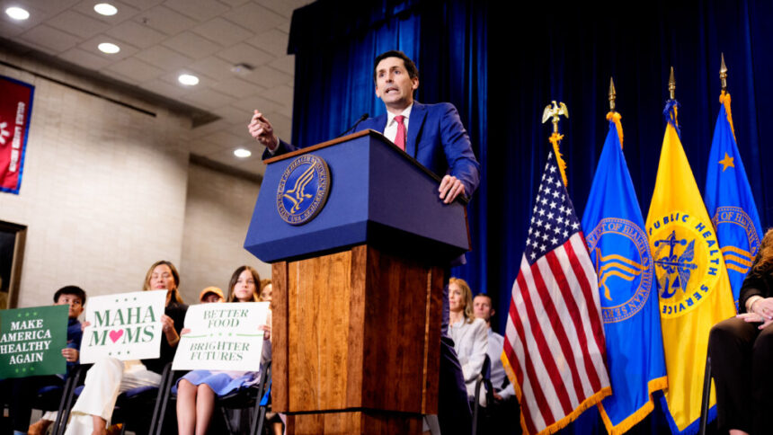 Federal health officials join anti-vaccine activists at MAHA event
