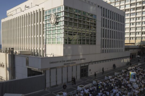 German citizen is charged with trying to attack U.S. Embassy in Tel Aviv : NPR