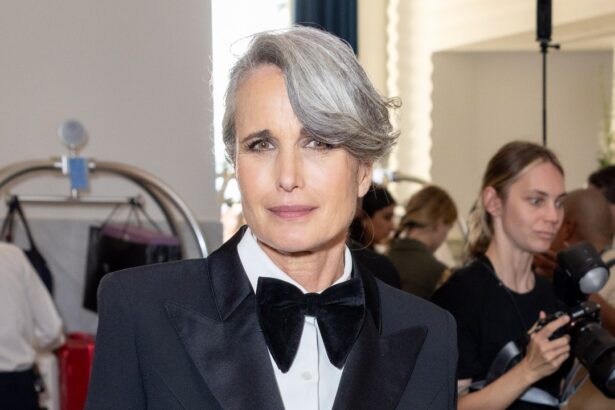 Hairfluencer Andie MacDowell Switches Things Up In Cannes