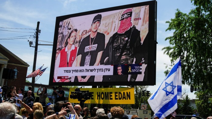 Hamas says it has released Israeli-American hostage
