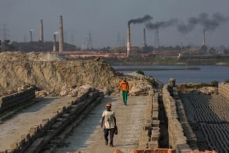 How bricks are stacked impacts air quality in Bangladesh : Goats and Soda : NPR