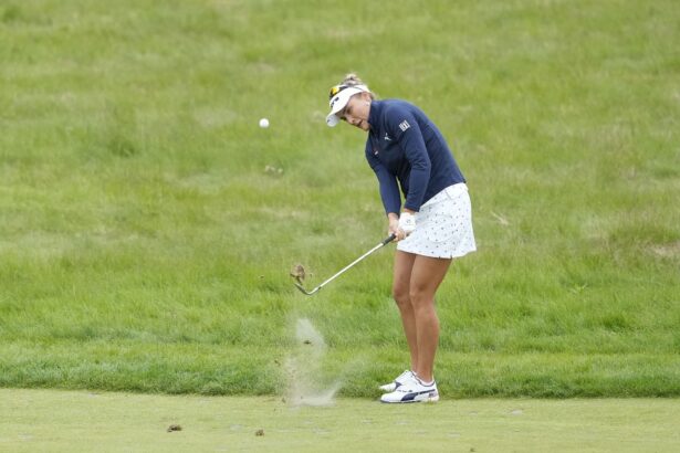 How did Lexi Thompson perform in Round 2 of the 2025 U.S. Women’s Open?
