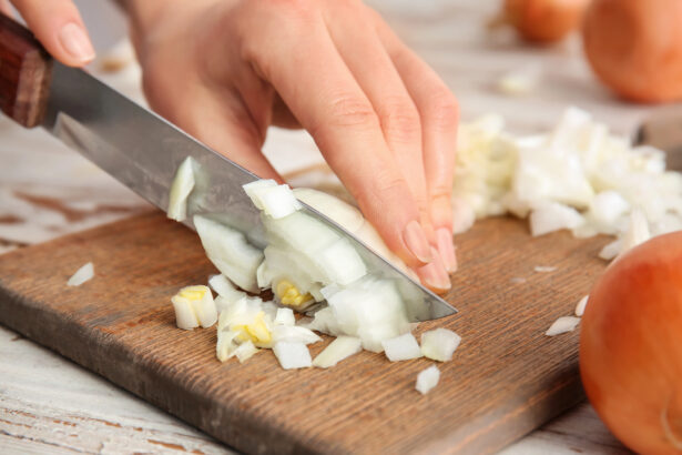 How to avoid crying while cutting onions, according to physics