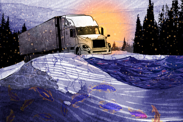 Ice roads are a lifeline for First Nations. As Canada warms, they’re disappearing.