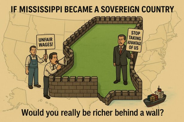 If Mississippi Became a Sovereign Country