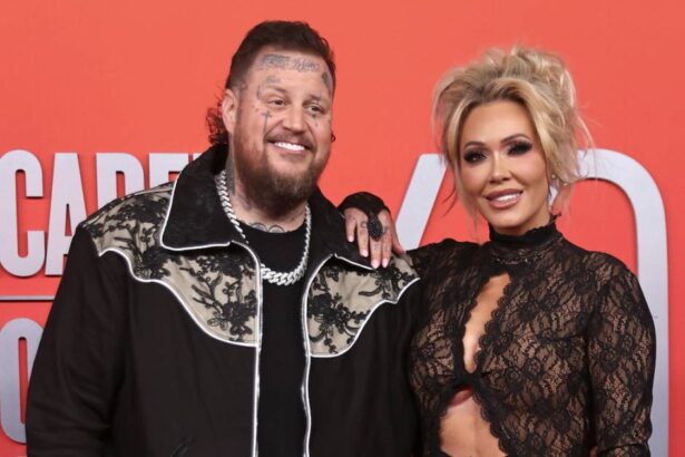 Jelly Roll and Bunnie XO Sizzle at ACM Awards 2025