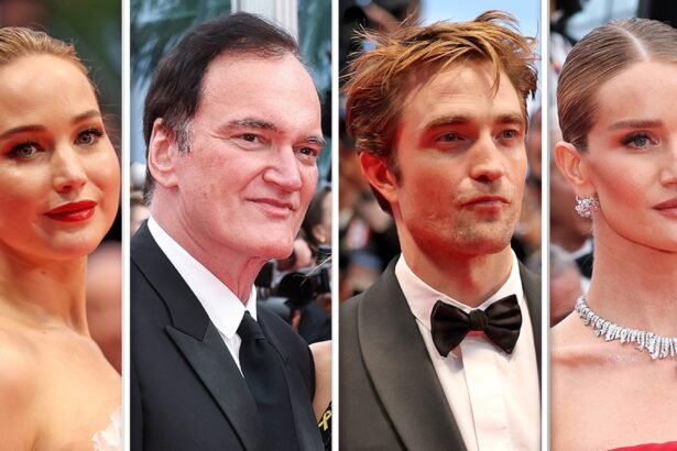 Jennifer Lawrence, Robert Pattinson Stun on Cannes Film Festival Red Carpet