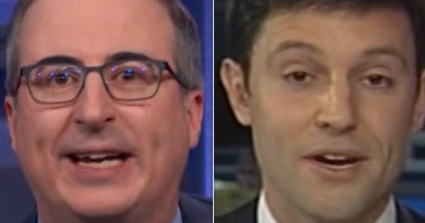 John Oliver Shreds Mike Johnson’s Ridiculous Fox News Flashback