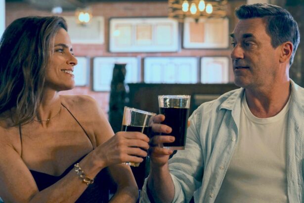 Jon Hamm on Coop, Mel Romance