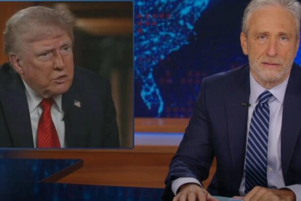 Jon Stewart Slams Trump’s Comments About Rationing Pencils and Dolls