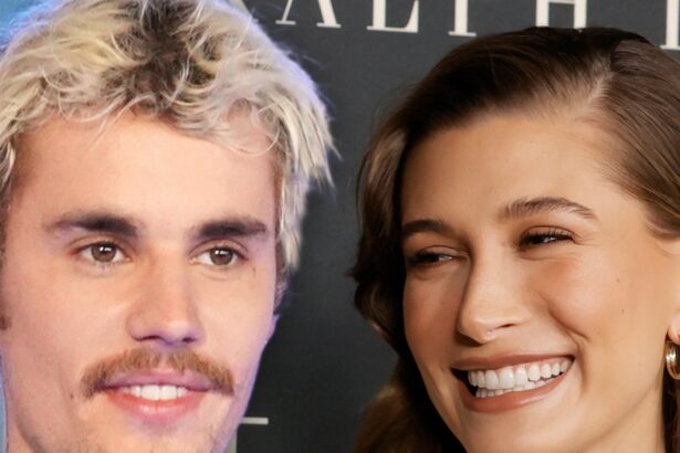 Justin and Hailey Bieber Go to Toronto Maple Leafs Playoff Game