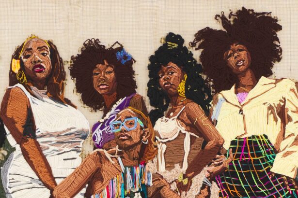 Kandy G. Lopez Embroiders Striking, Life-Size Yarn Portraits Highlighting BIPOC Narratives — Colossal