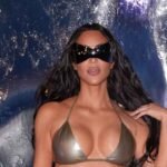 Kim Kardashian Shows Toned Body in Skims Bikini Snap