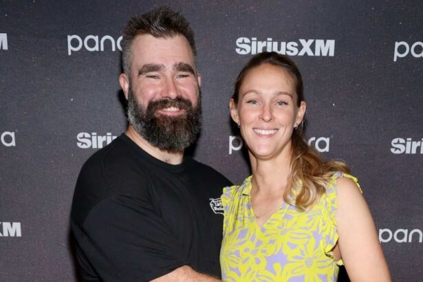 Kylie Kelce Reveals She’s Still Wearing Maternity Jeans Postpartum