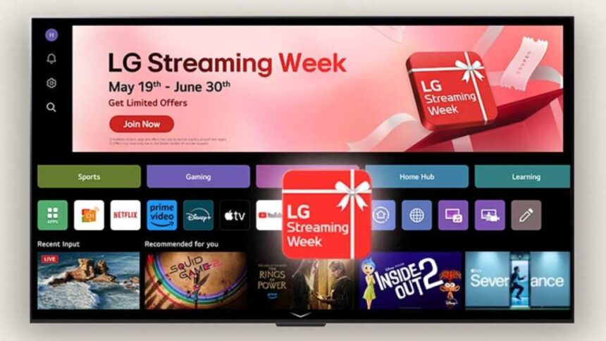 LG Streaming Week 2025 Prices, Deals And Content Partners