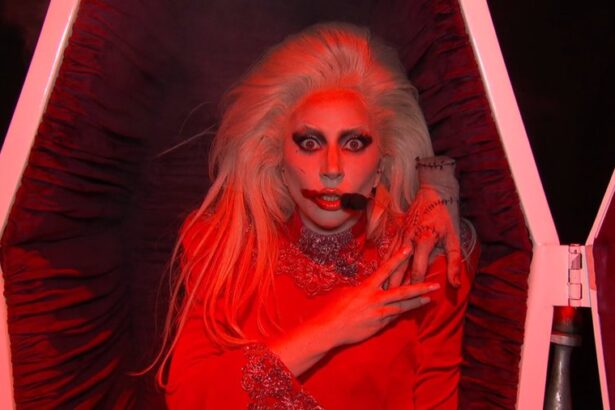 Lady Gaga Does Wednesday Dance at Netflix Tudum, Sings Abracadabra