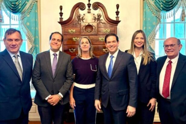 “Las Guacamayas,” Venezuelan opposition members released from the Argentine Embassy in Caracas, thank the U.S. and Marco Rubio for the rescue operation.