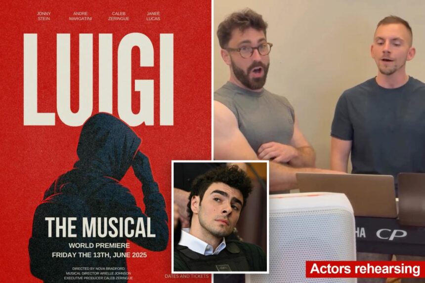 Luigi Mangione getting his own musical — after alleged murder of UnitedHealthcare CEO