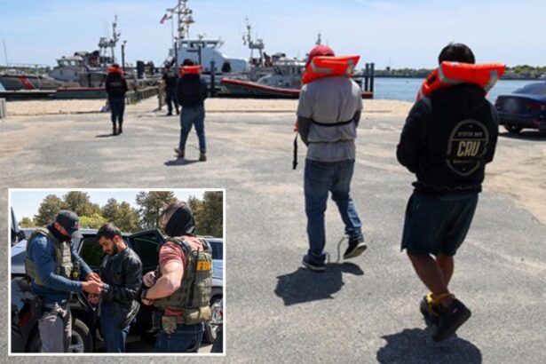 MS-13 gangbanger, child sex offender among 40 illegal migrants busted as feds raid Nantucket, Martha’s Vineyard
