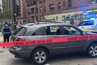 Man found shot at Uptown intersection on Sunday morning