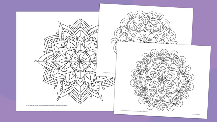 Mandala Coloring Pages – Free Download