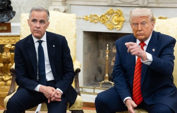 Mark Carney holds his own in Oval Office encounter with Donald Trump