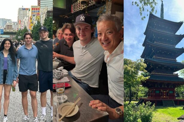 Matt Rempe’s offseason family trip to Tokyo entailing Japan-famous ramen spots, tourist-y temple pagodas and more