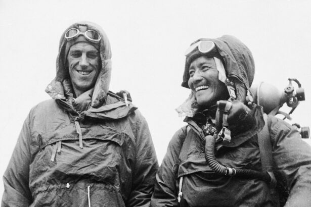May 29, Hillary and Norgay first to summit Mount Everest