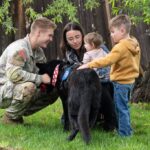Memorial Day reunites Fort Carson solider, retired military dog
