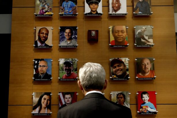 Memorial to people killed by gun violence is removed from ATF headquarters : NPR