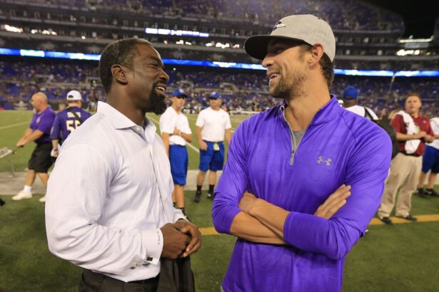 Michael Phelps left in awe of NFL legend Ed Reed’s strategic genius