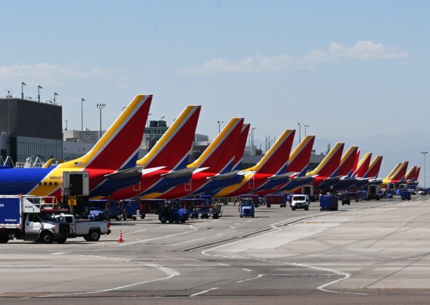 More than 600 flights delayed at DIA during Sunday storms