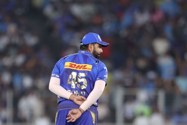 Mumbai Indians distribute special Rohit Sharma jersey ahead of IPL 2025 clash against DC at the Wankhede Stadium [In Pictures]