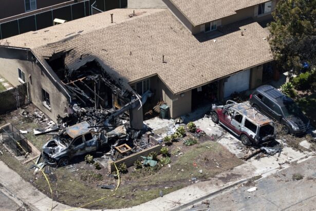 Music talent agent among dead after jet crashes into San Diego neighborhood : NPR