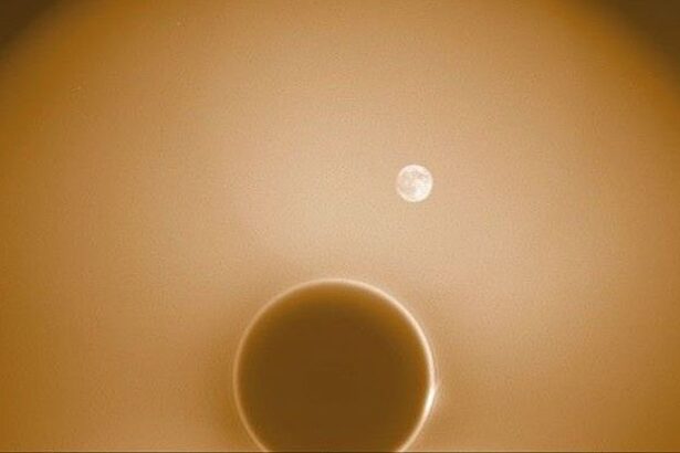 NASA Mission Captures Eerie New View of The Moon And Sun : ScienceAlert