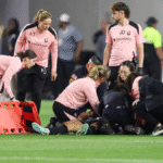 NWSLPA demands policy change on game postponements after Angel City’s Savy King collapses